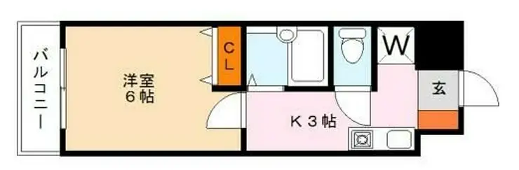 蕨プラザ 2階階 間取り
