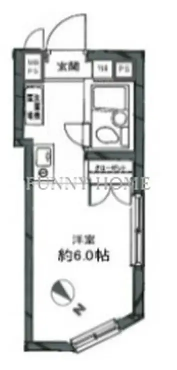日神パレステージ代田橋 1階階 間取り