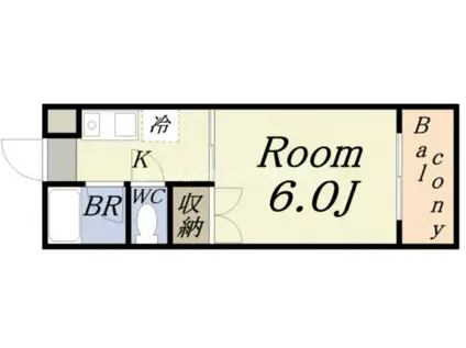 DO大阪港(1K/8階)の間取り写真