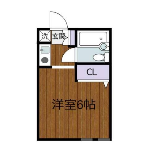 アトリエ(ワンルーム/1階)の間取り写真