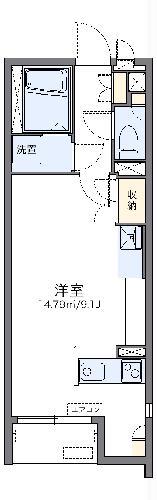 レオネクストティエラ(ワンルーム/1階)の間取り写真