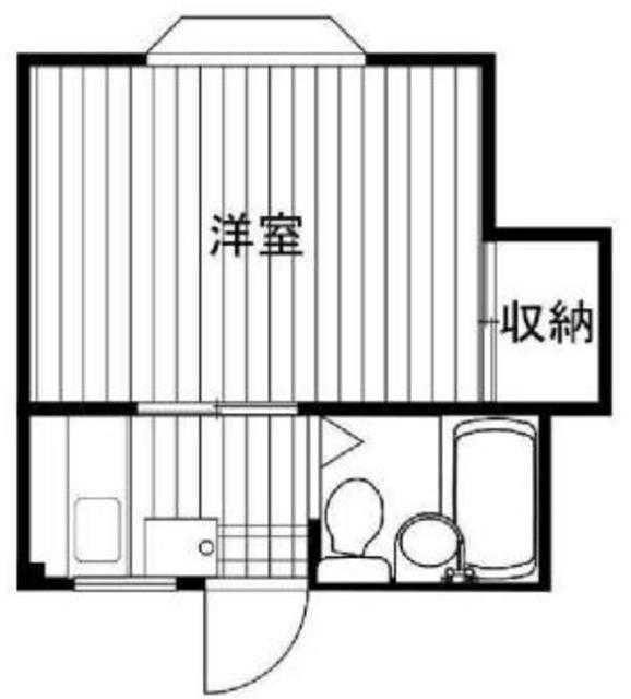 CASA DI RICORDO(1K/1階)の間取り写真