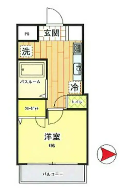 ADレジデンス小手指 2階階 間取り