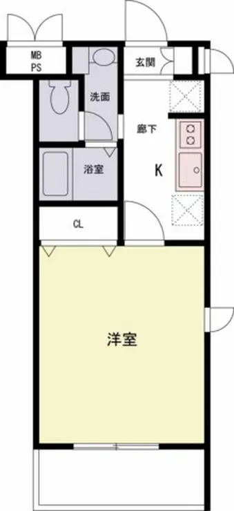 アリアファーレ白糸台 2階階 間取り