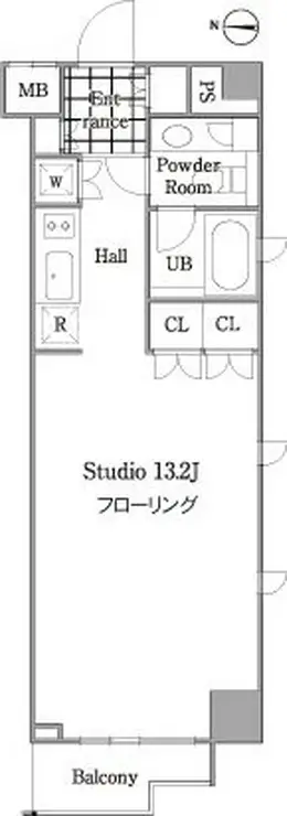 グレイスコート白金 3階階 間取り