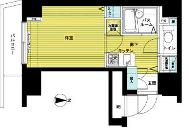 トーシンフェニックス目白弐番館 13階階 間取り