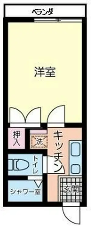 コーポパトリニア 2階階 間取り