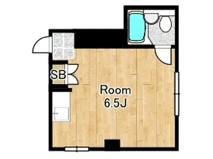 ビスタ大正ハイツ(ワンルーム/3階)の間取り写真