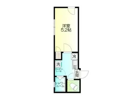 ウィンレックス赤羽二丁目(1K/5階)の間取り写真