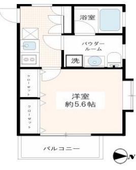 VIVRE本郷(1K/7階)の間取り写真