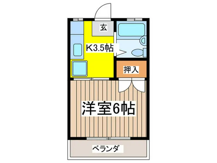 ダイワハイツ 3階階 間取り