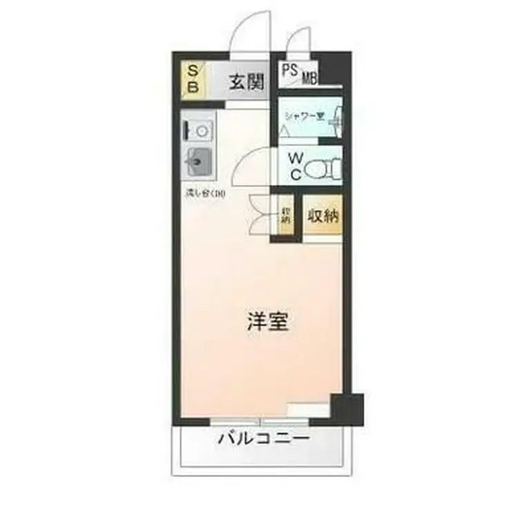 ソレイユ暁 3階階 間取り