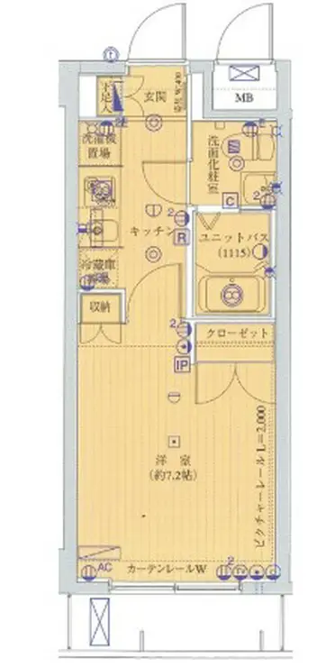 ヴェルステージ武蔵小杉 4階階 間取り