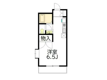 DIMORA KITAZAWA(1K/2階)の間取り写真