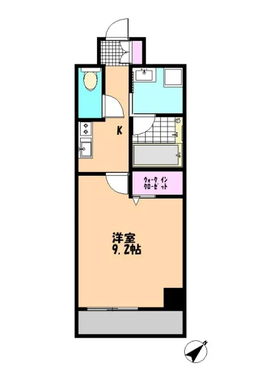 ソシア西葛西 10階階 間取り