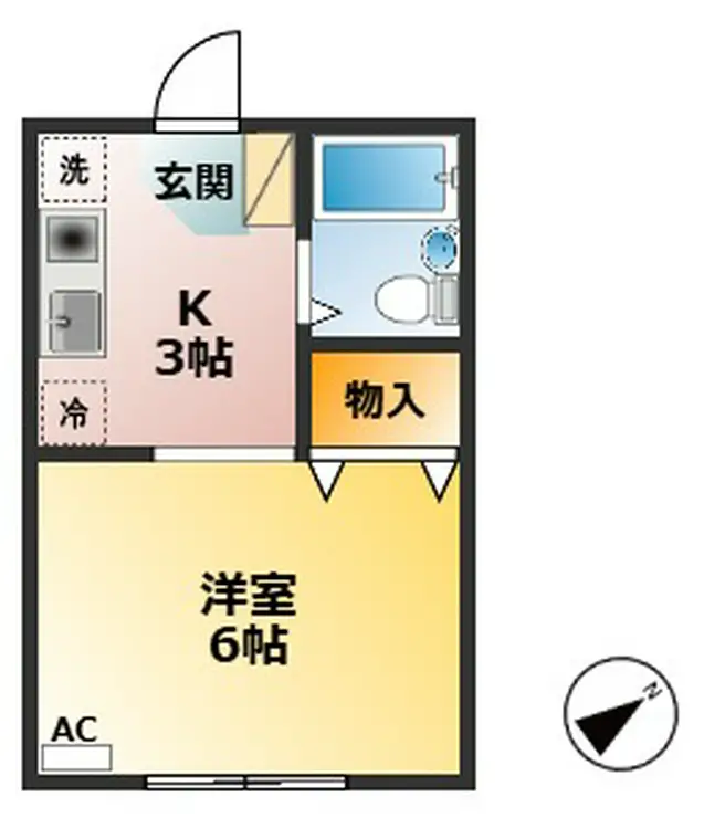 セジュールけやき 1階階 間取り