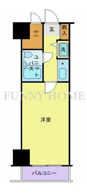 ルイシャトレ恵比寿 5階階 間取り