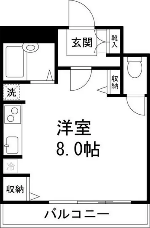 メゾンクボタ 4階階 間取り