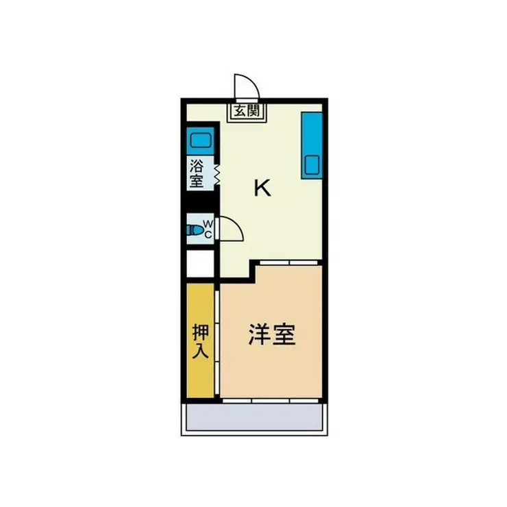 ベルメゾン 2階階 間取り
