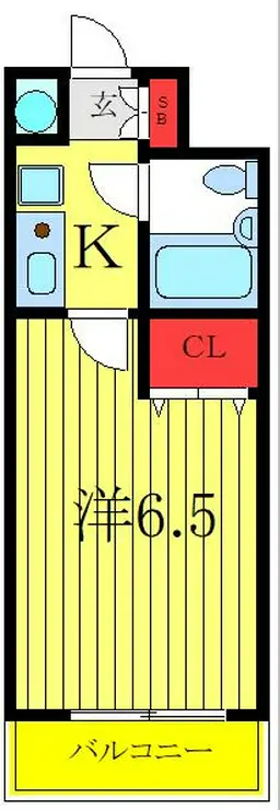 カサグランデ蓮根 2階階 間取り
