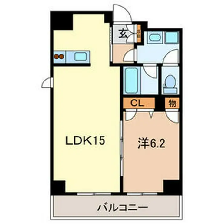 旭ビルサンライズレジデンス 2階階 間取り