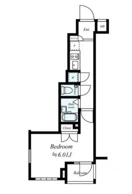 ビバリーホームズ上石神井 4階階 間取り