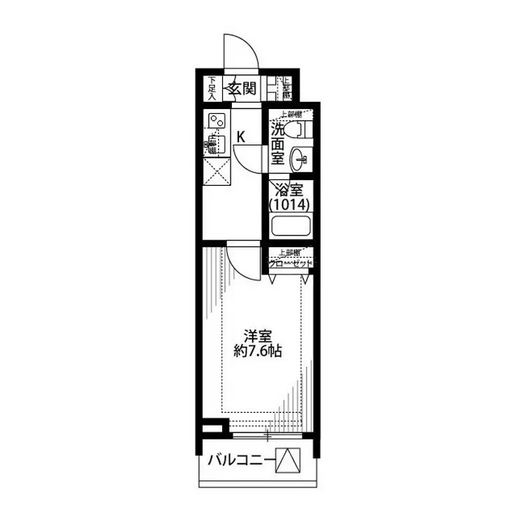 プレール・ドゥーク下北沢 2階階 間取り