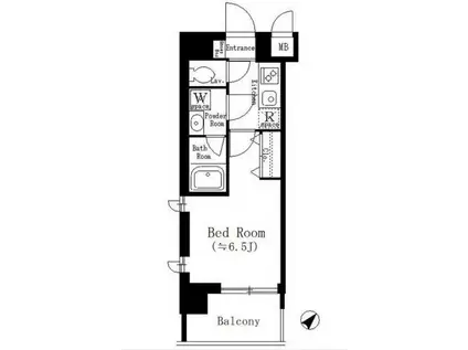 アーバンリンク神奈川新町(1K/9階)の間取り写真
