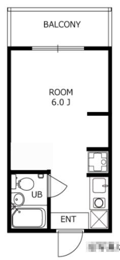 アジュール成増(ワンルーム/4階)の間取り写真