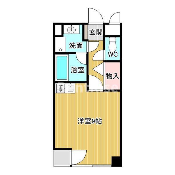 サンローズ本町(1K/4階)の間取り写真