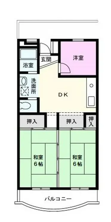 シルク戸塚 1階階 間取り