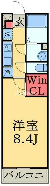 リブリ・エスペランサ 2階階 間取り