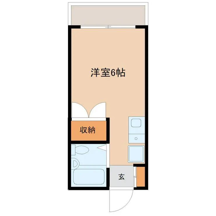 瀬川ビル 3階階 間取り