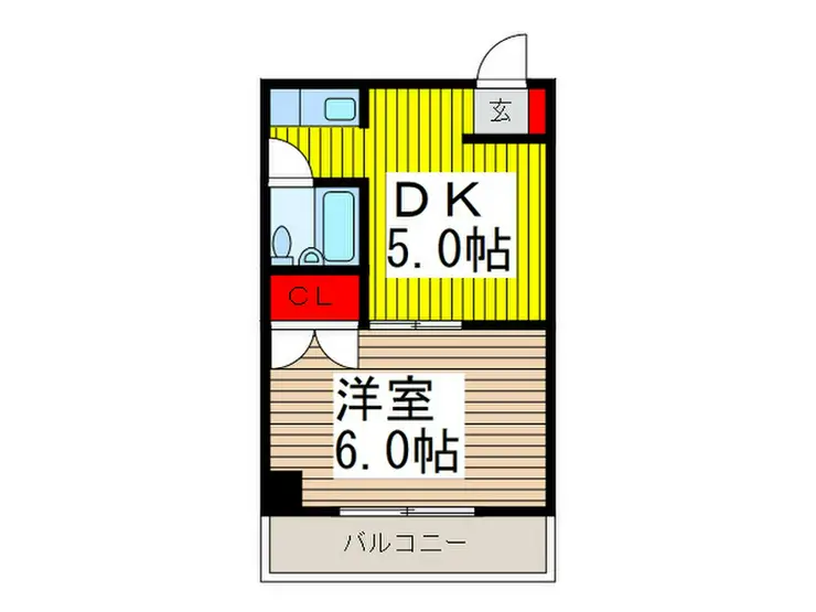 シャロン西川口 2階階 間取り