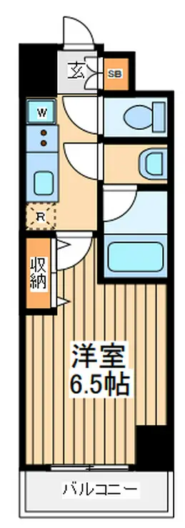 パロス・コート 2階階 間取り