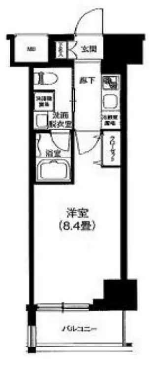 アイル芝浦東京ベイ 2階階 間取り