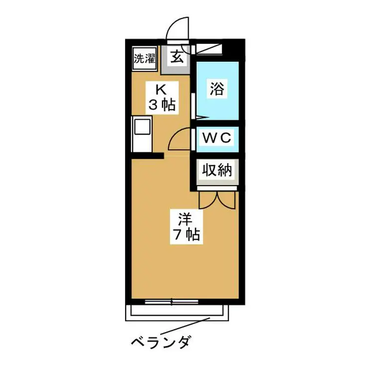 マックスコート 1階階 間取り