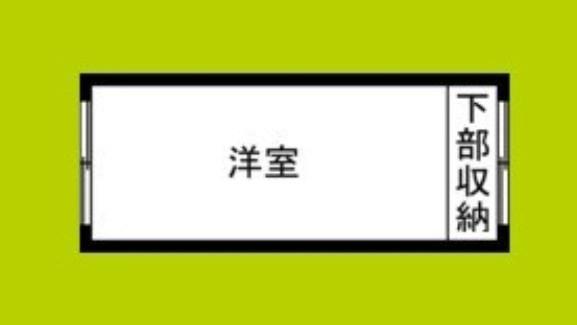 万葉ビル(ワンルーム/5階)の間取り写真