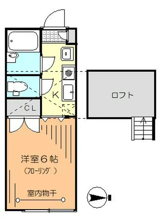 丸尾ハウス 2階階 間取り