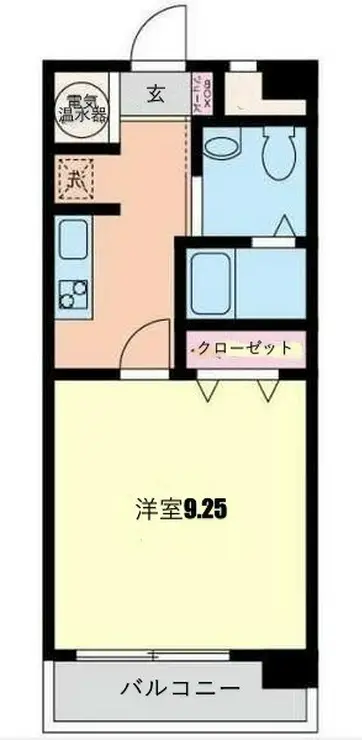 グリーンヒルズOGAWA 1階階 間取り
