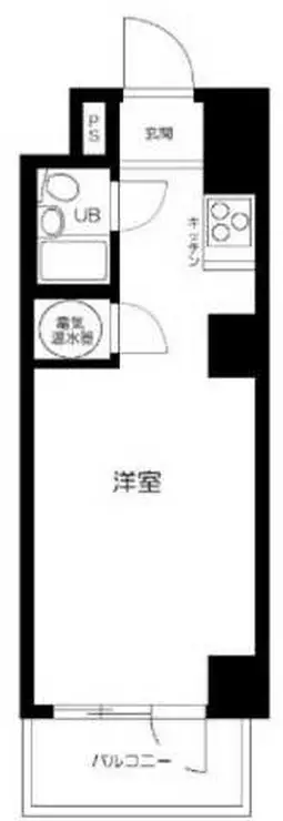 いづみハイツ茅場町 7階階 間取り