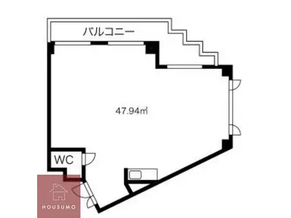 第7クリスタル新大阪(ワンルーム/2階)の間取り写真