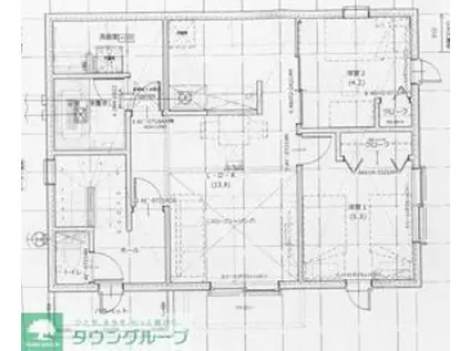 ノア マイレ(2LDK/1階)の間取り写真