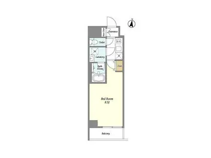 LA DOUCEUR赤羽(1K/7階)の間取り写真