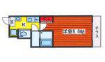 BEST STAGE赤羽(1K/1階)の間取り写真