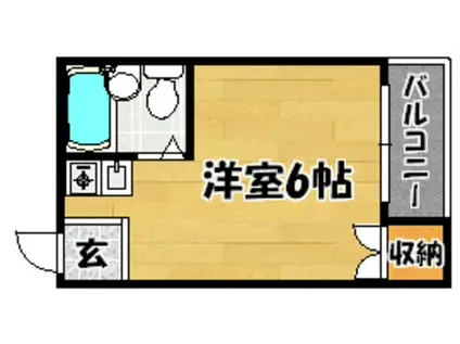 イオ・ネクスト菅原(ワンルーム/5階)の間取り写真