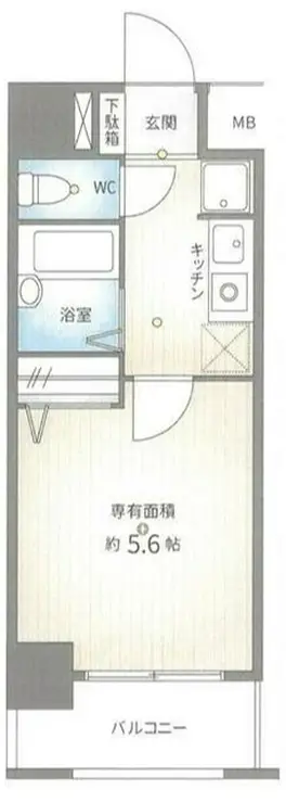 メインステージ巣鴨 4階階 間取り