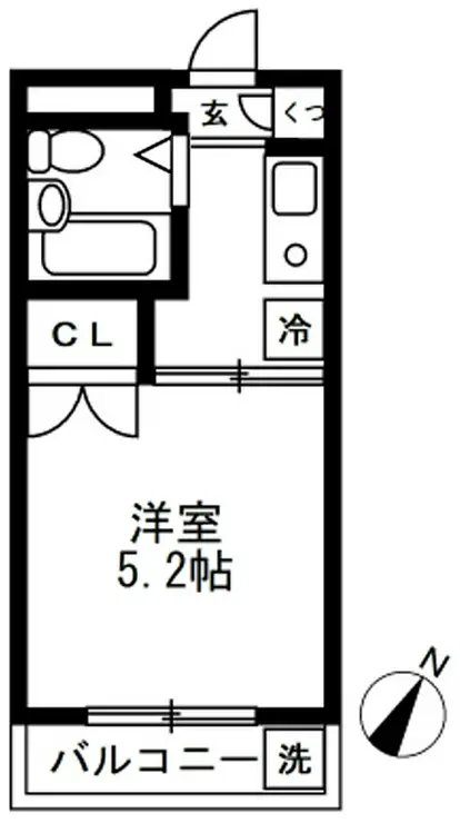 ハイタウン大森公園 5階階 間取り
