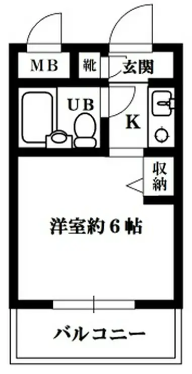 アーバンコート南行徳 4階階 間取り