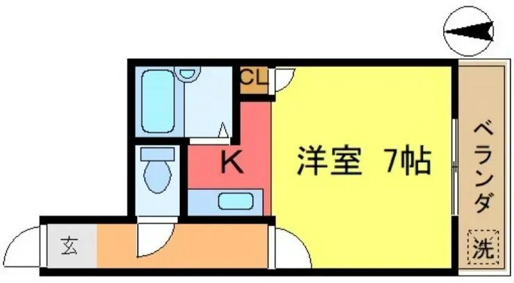 メゾンケーオー 3階階 間取り